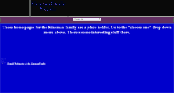 Desktop Screenshot of kinsmans.org