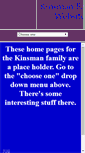 Mobile Screenshot of kinsmans.org